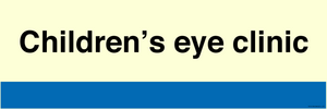 NHS Style Children’s eye clinic